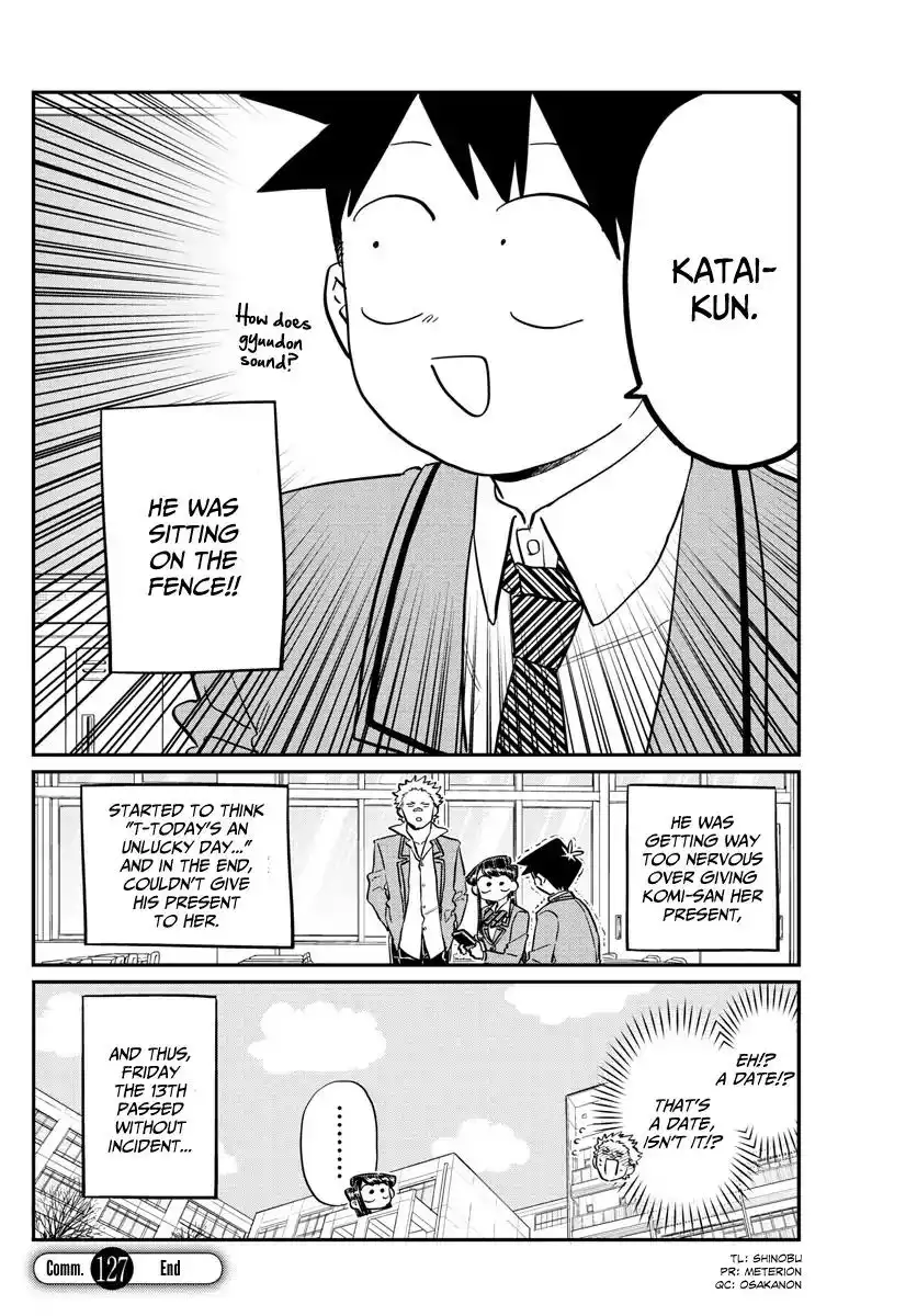 Komi-san wa Komyushou Desu Chapter 127 5